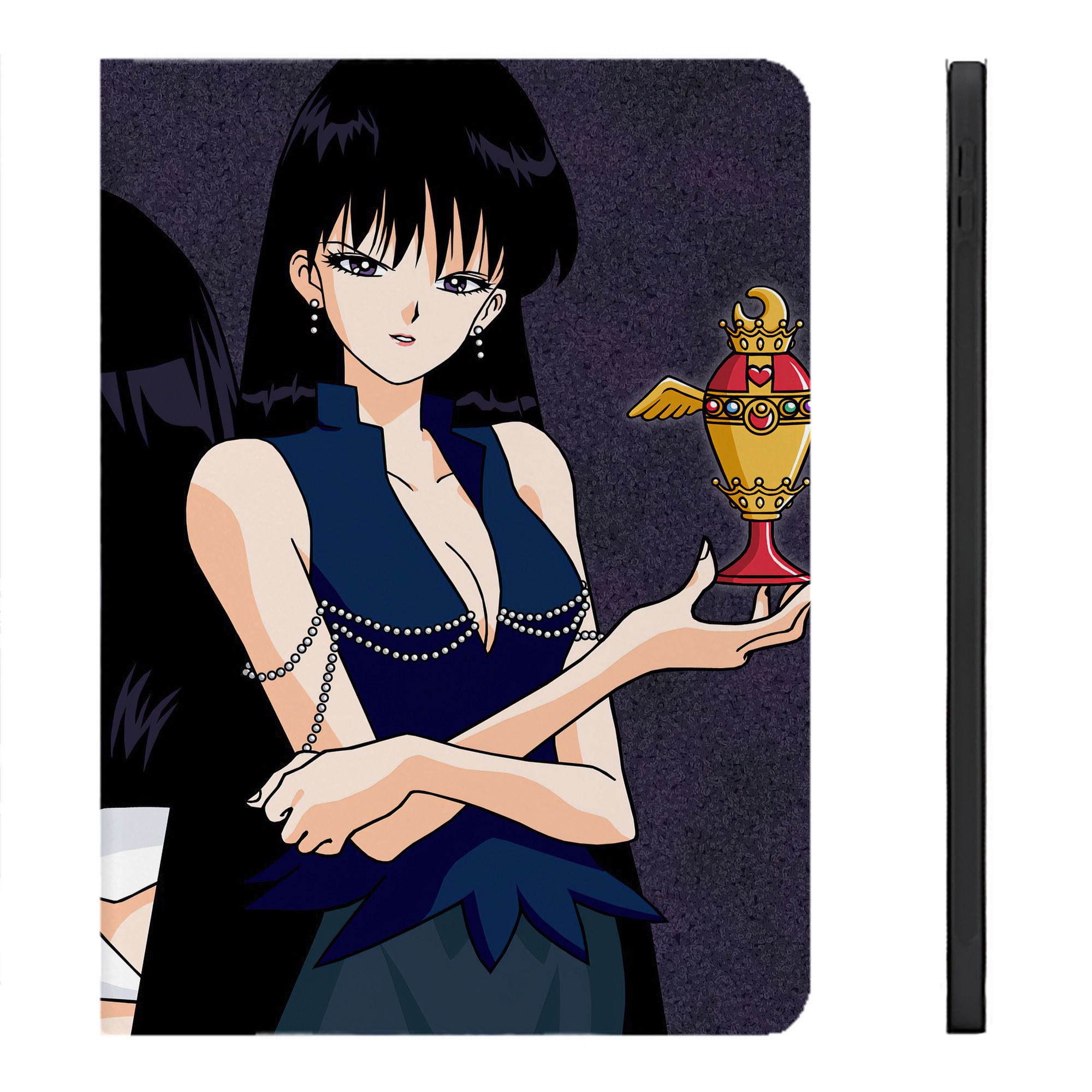 （画像用） 美少女戦士セーラームーン Sailor Moon IPadケース ペンホルダー付き ブックスタイルデザイン